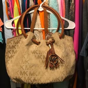 AUTHENTIC Micheal Kors Monogram Logo Purse